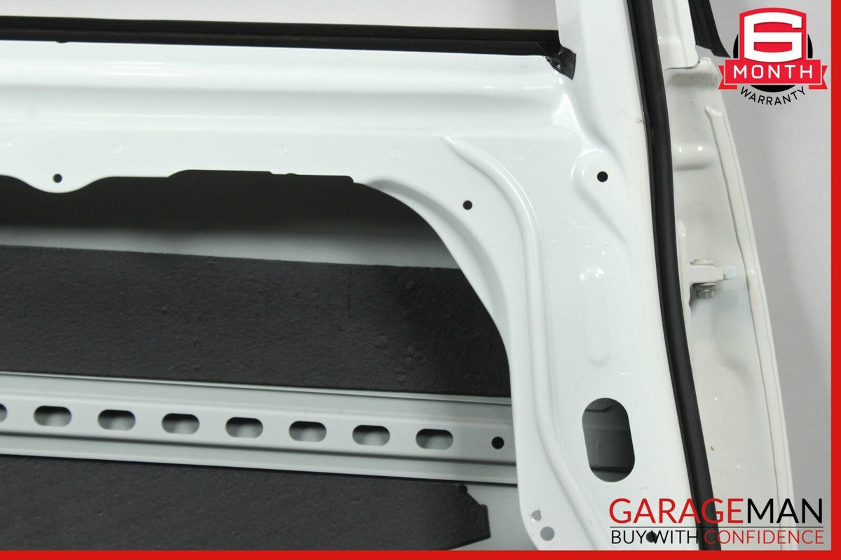 10-16 Mercedes W212 E500 Rear Left Driver Side Exterior Door Shell White OEM