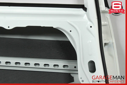 10-16 Mercedes W212 E500 Rear Left Driver Side Exterior Door Shell White OEM
