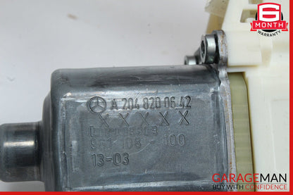 08-16 Mercedes W204 C250 GLK350 Rear Right Door Window Regulator Motor OEM
