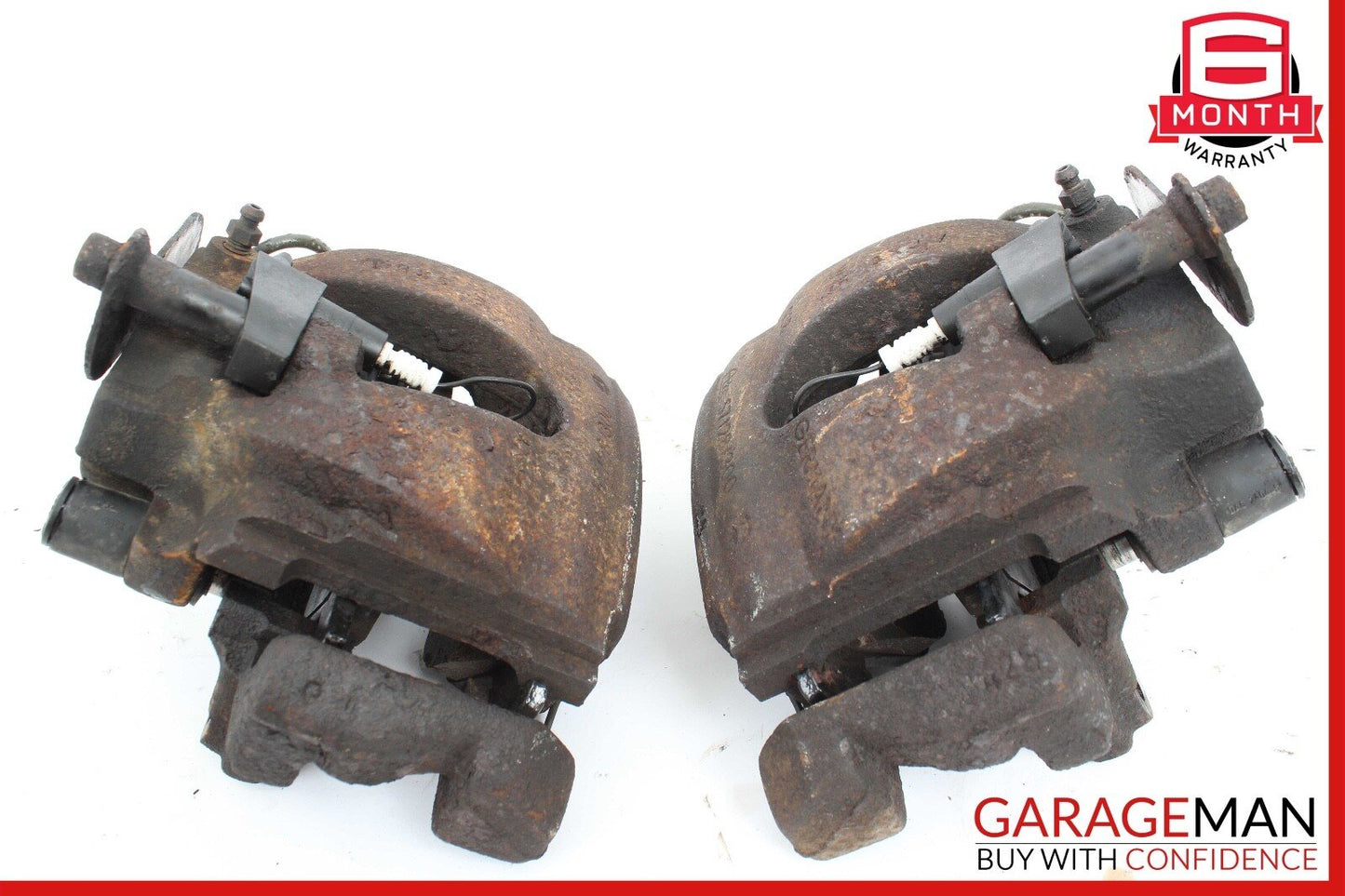 96-00 Mercedes W210 E320 4MATIC Front Right & Left Brake Caliper Pair Set OEM