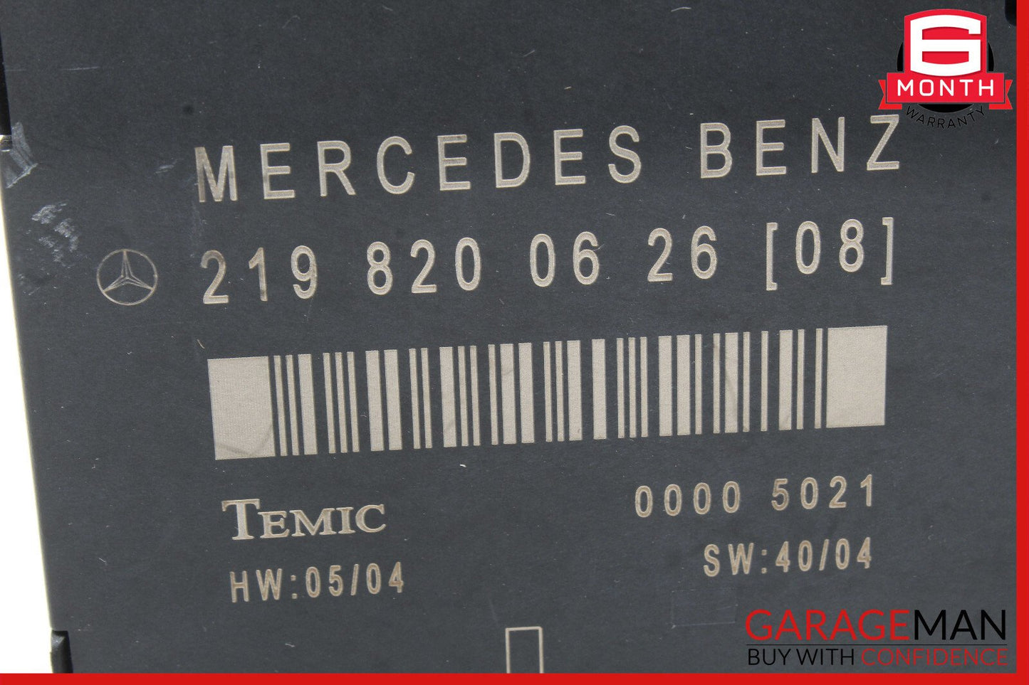 06-11 Mercedes W219 CLS500 CLS55 AMG Door Control Module Front Left Driver OEM