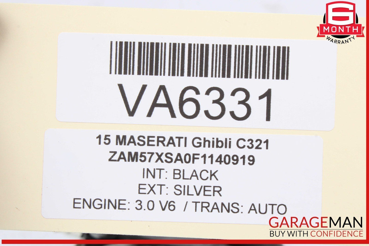 14-17 Maserati Ghibli Rear Right Passenger Side Door Lock Latch Actuator OEM