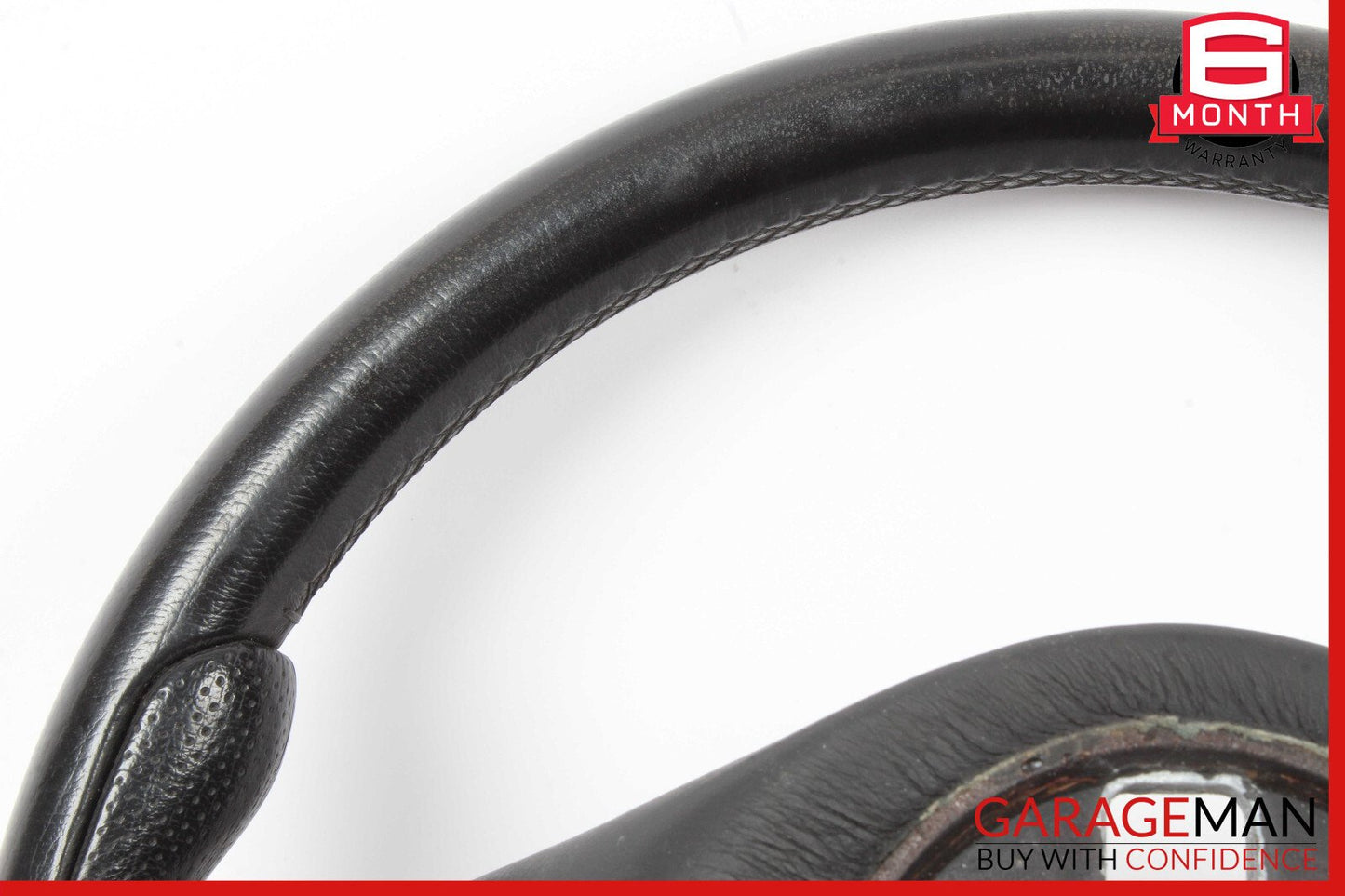 03-08 Maserati Quattroporte M139 Steering Wheel Black OEM