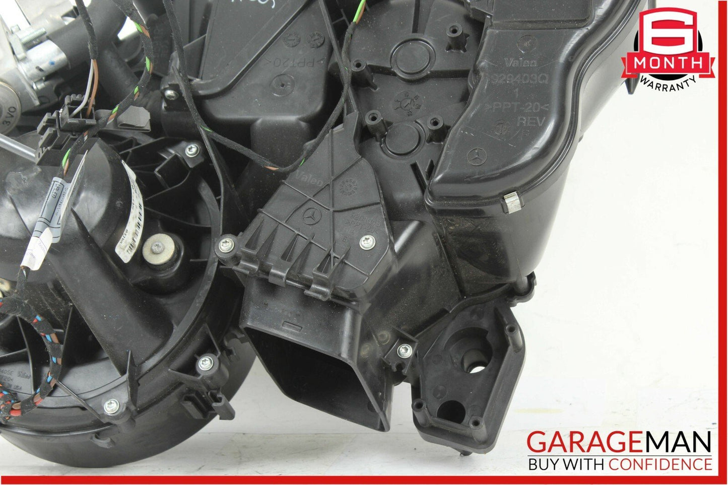 06-12 Mercedes X164 GL450 Rear A/C Heater Climate Control Blower Motor Assembly