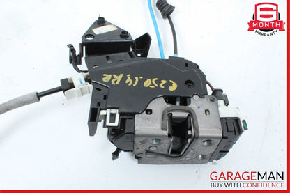 08-14 Mercedes W204 C250 C300 Sedan Rear Right Door Lock Latch Actuator