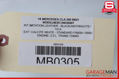 14-18 Mercedes W117 CLA250 Center Dash Radio CD Player Trim Bezel Cover OEM
