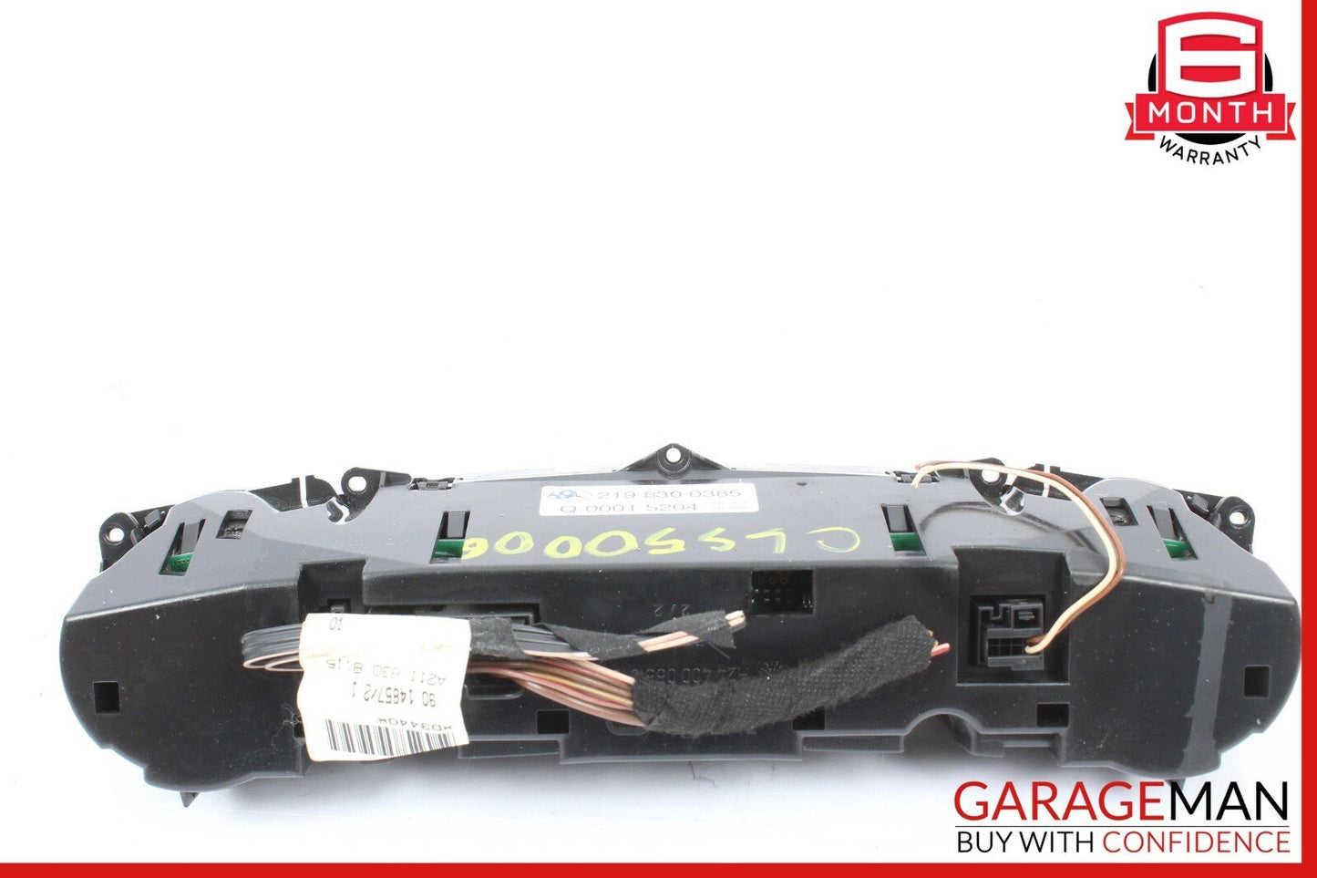 06-11 Mercedes W219 CLS500 CLS550 A/C Heater Temperature Climate Control Module