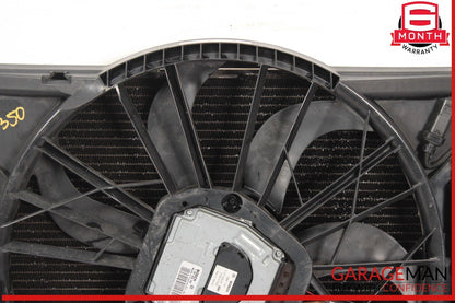 03-09 Mercedes W211 E350 Engine Motor Cooling Fan Radiator A/C Condenser Assy