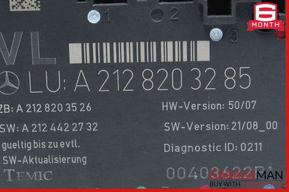 08-14 Mercedes W204 C250 C350 C300 Front Left Side Door Control Module Unit