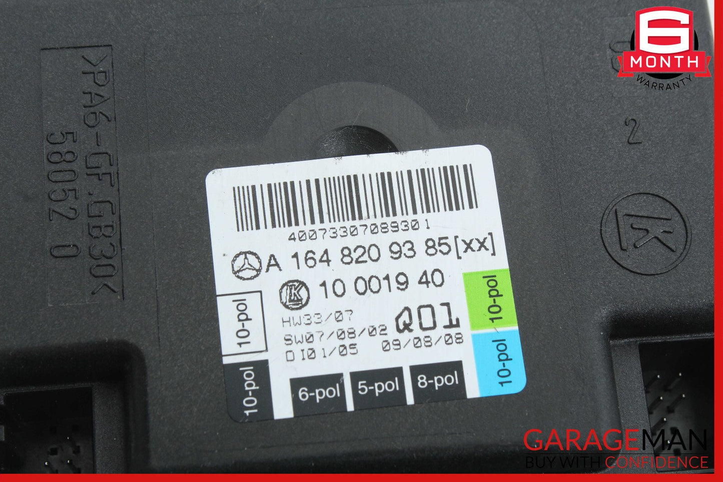 06-13 Mercedes W164 ML350 GL550 R350 Front Left Driver Door Control Module OEM