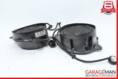 00-06 Mercedes W220 S430 Front Left & Right Side Door Sound Speaker Speakers Set
