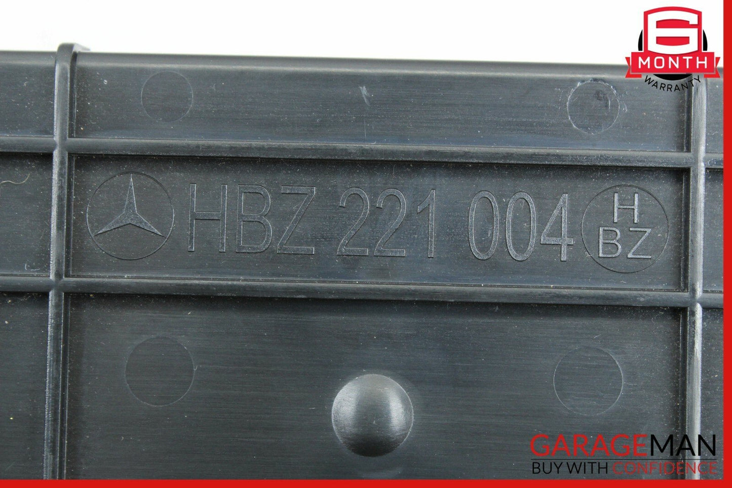 07-13 Mercedes W221 S63 AMG Front Right Passenger Lower Seat Compartment Black