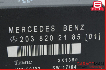 01-07 Mercedes W203 C230 C320 Rear Left Door Control Module Unit 2038202185 OEM