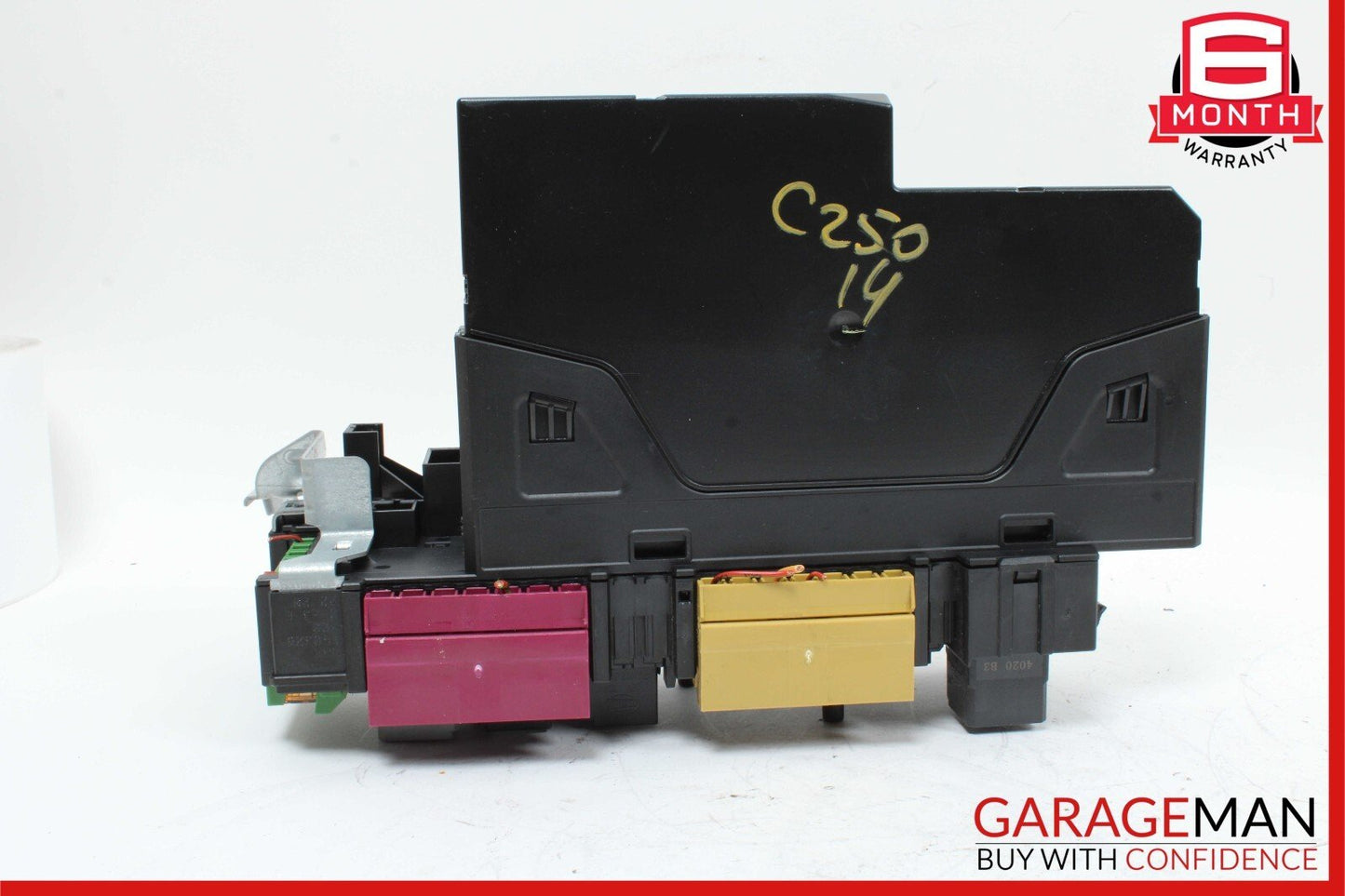 12-14 Mercedes W204 C350 C300 C250 Rear SAM Relay Fuse Junction Box Assembly