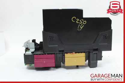 12-14 Mercedes W204 C350 C300 C250 Rear SAM Relay Fuse Junction Box Assembly