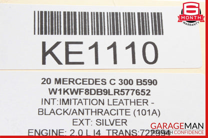 15-20 Mercedes W205 C300 GLC300 Front Left Side Dash Air A/C Vent Grille Assy