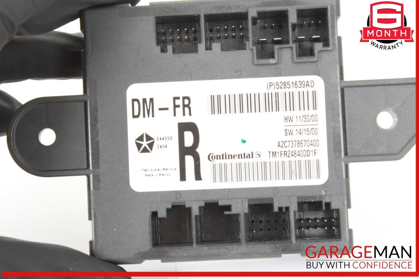 14-17 Maserati Quattroporte S Front Right Passenger Side Door Control Module OEM