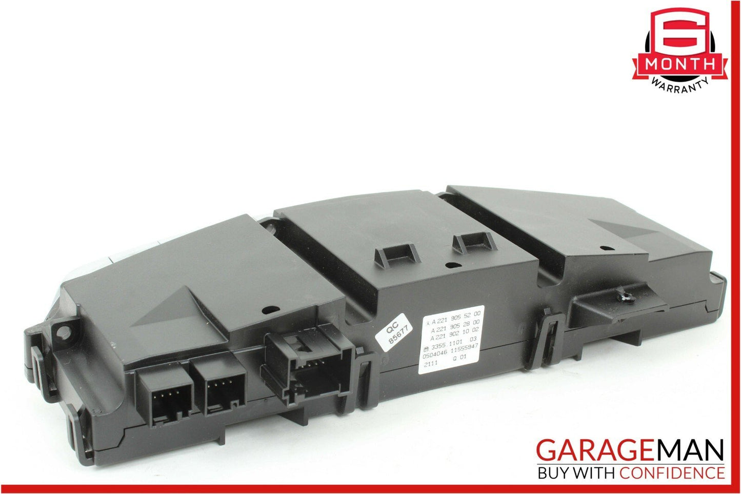10-13 Mercedes W221 S550 CL550 A/C AC Heater Climate Control Switch Module