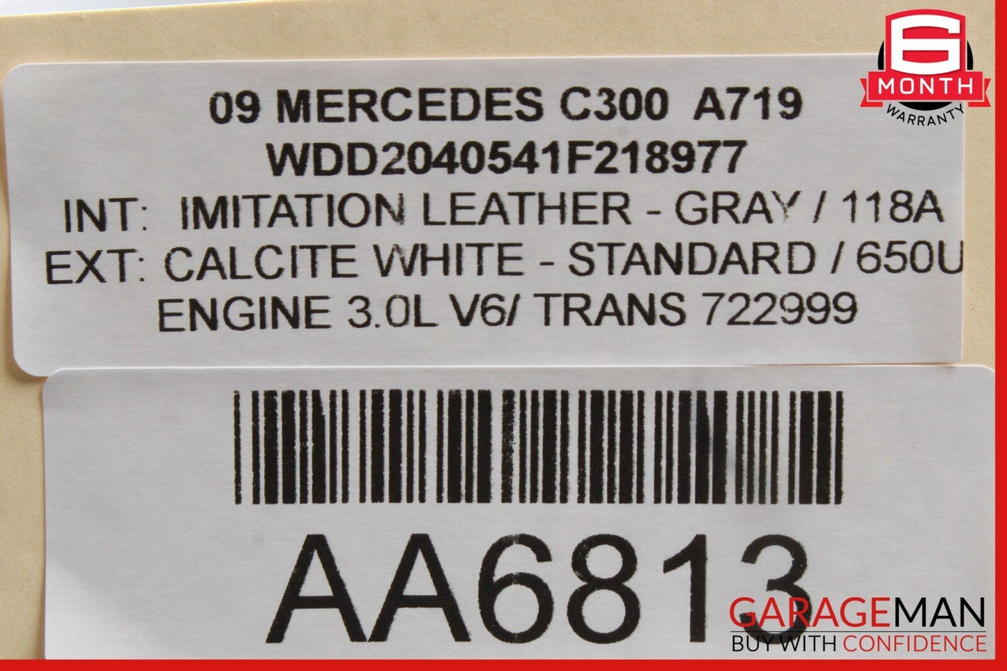08-14 Mercedes W204 C350 C300 Front Left Side Door Lock Latch Actuator
