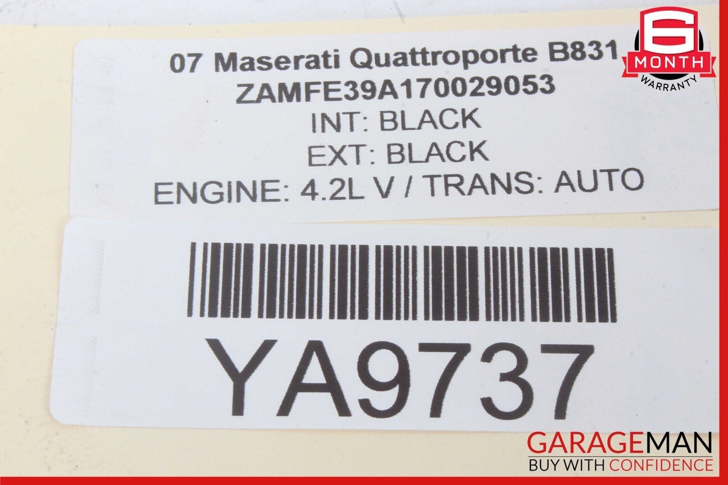 03-10 Maserati Quattroporte M139 Rear Right Passenger Side Lower Control Arm OEM