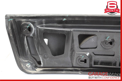 17-22 Alfa Romeo Giulia Rear Tailgate License Plate Molding Trim Cover OEM