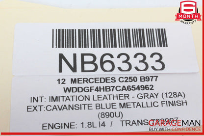 12-14 Mercedes W204 C250 C300 Front / Rear Right Side Exterior Door Handle OEM