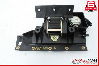 03-08 Mercedes R230 SL550 Rear Left Seat Belt Retractor Speaker Luggage Assembly