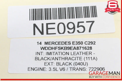 08-18 Mercedes W212 E350 CLS500 C250 Rear Left Side Door Control Module Unit OEM