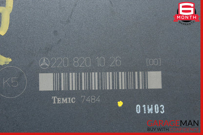 00-01 Mercedes W220 S55 AMG Rear Seat Control Module 2208201026 OEM