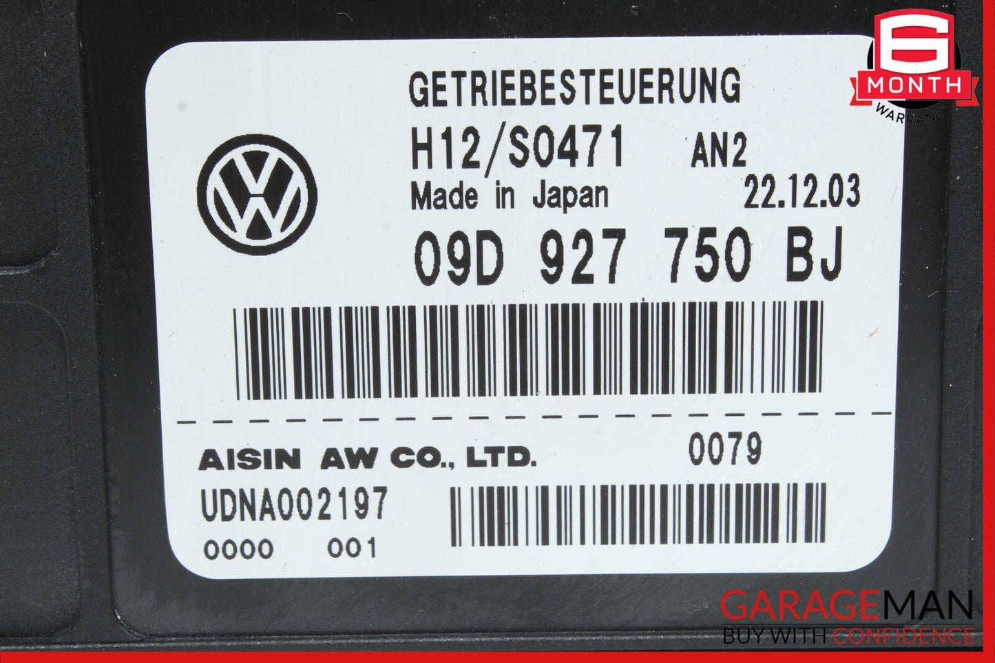 03-10 Porsche Cayenne 955 957 Turbo Trans Transmission Gearbox Control Module