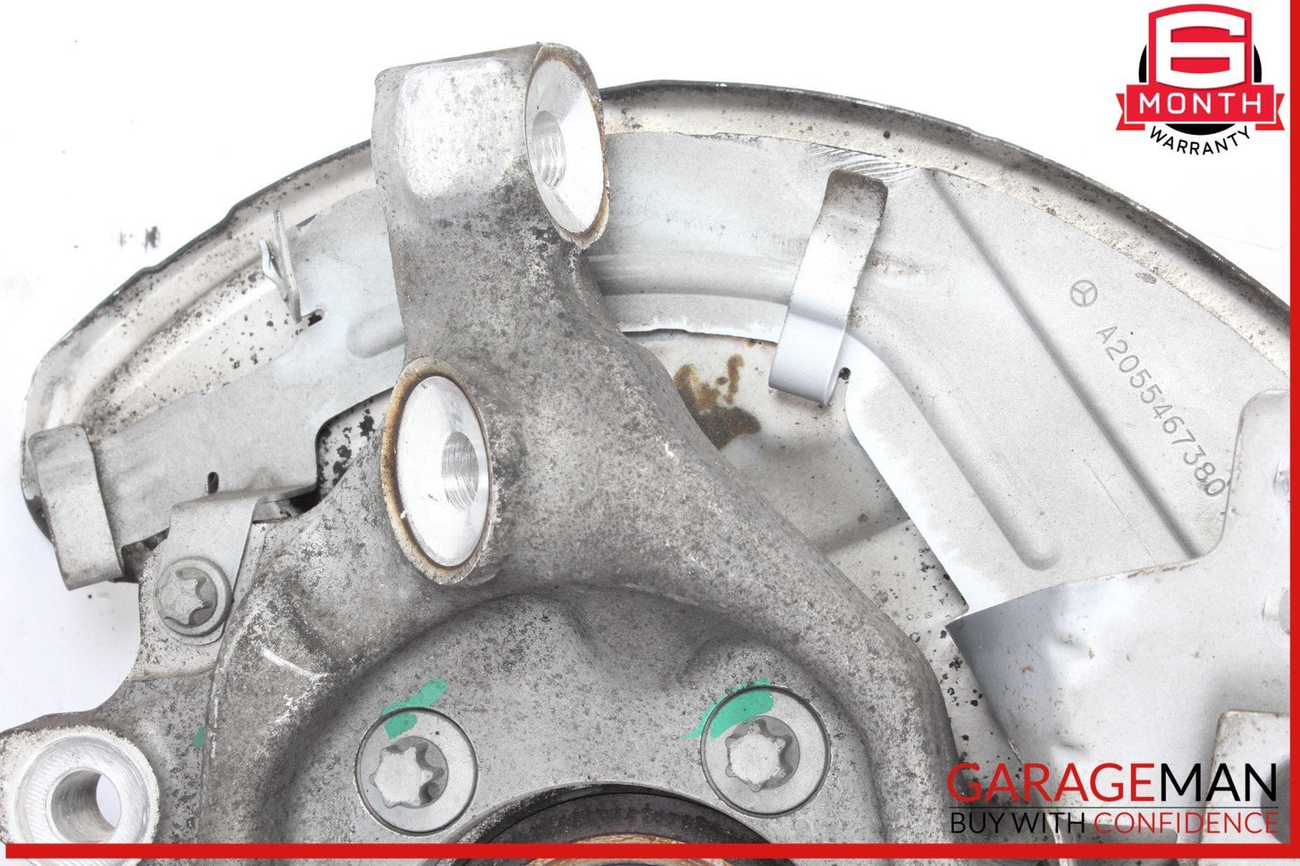 15-20 Mercedes W205 C300 C350e Rear Left Side Wheel Spindle Knuckle Hub Bearing