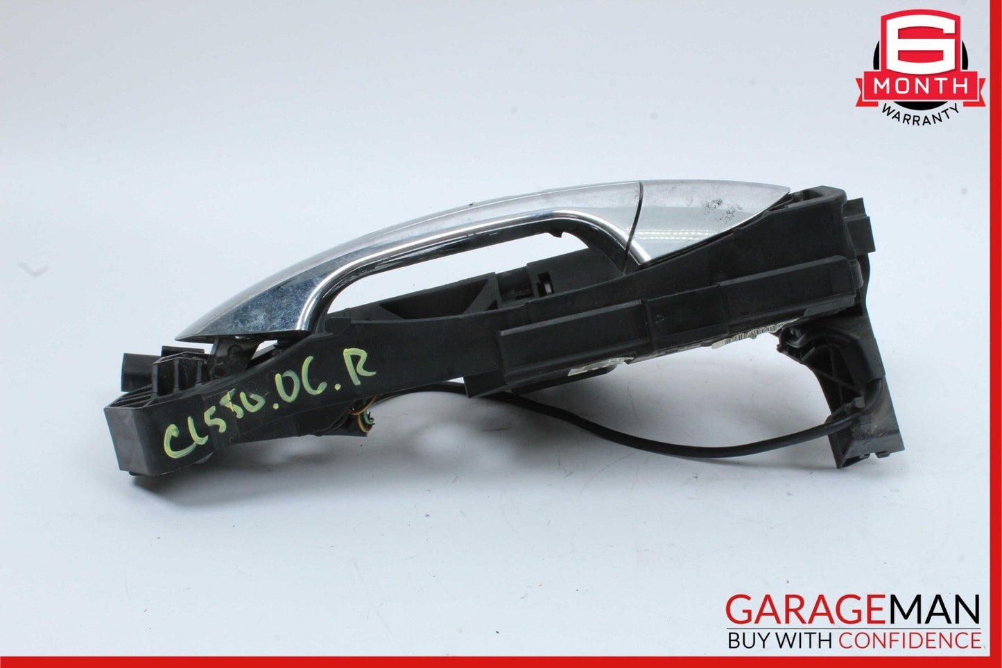 07-14 Mercedes W216 CL550 Front Right Exterior Door Handle Keyless Go Silver