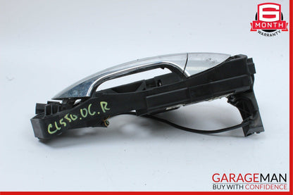 07-14 Mercedes W216 CL550 Front Right Exterior Door Handle Keyless Go Silver