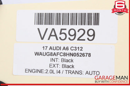 12-18 Audi A6 S6 SQ5 Rear Left Driver Side Window Regulator Motor 8K0959811A OEM