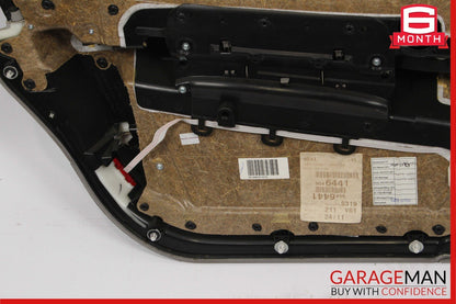 07-09 Mercedes W211 E350 Front Right Side Complete Interior Door Panel Grey