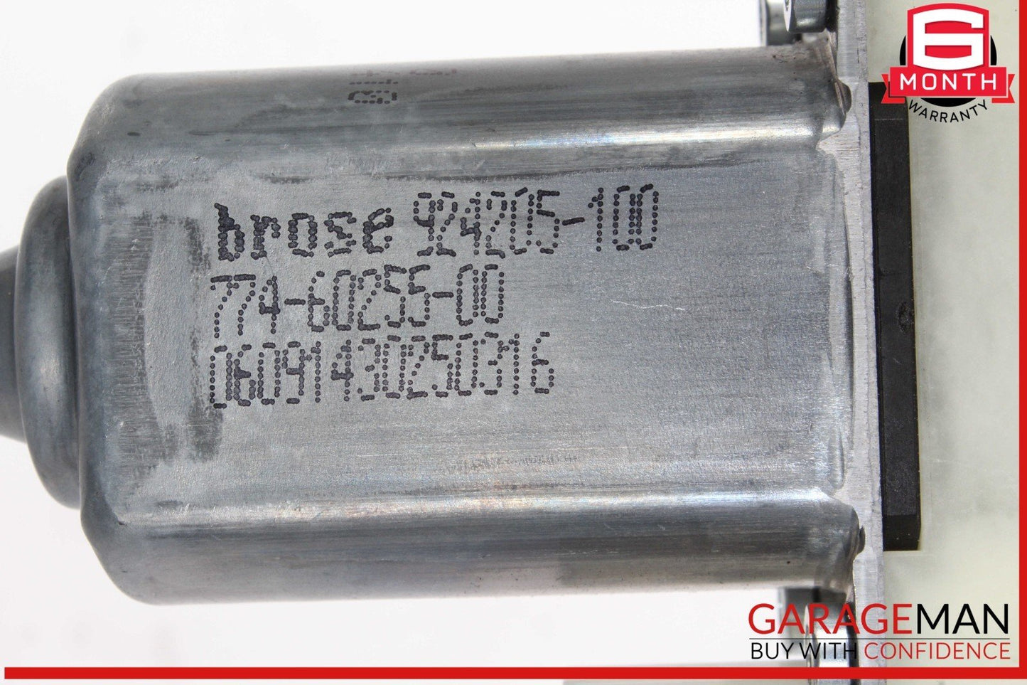 10-16 Porsche Panamera 970 Front Left Driver Side Window Regulator Motor OEM