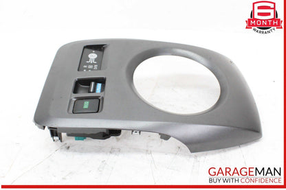 18-24 Nissan Leaf Front Center Console Shift Panel Bezel Trim Cover Gray OEM