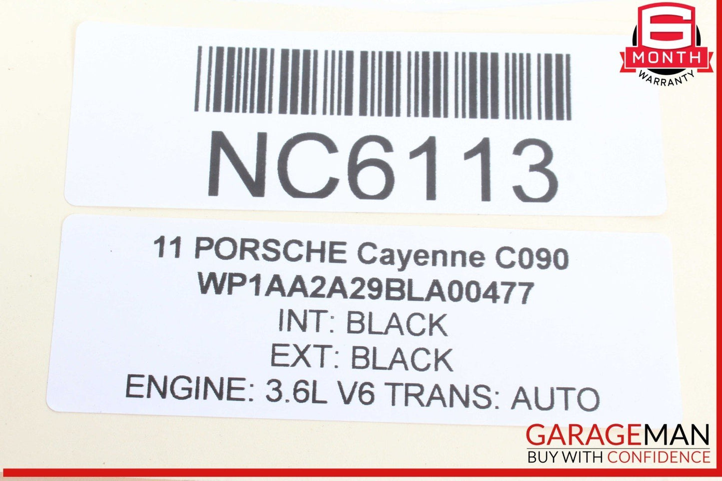 11-18 Porsche Cayenne 958 Front Left Driver Side Exterior Door Handle OEM