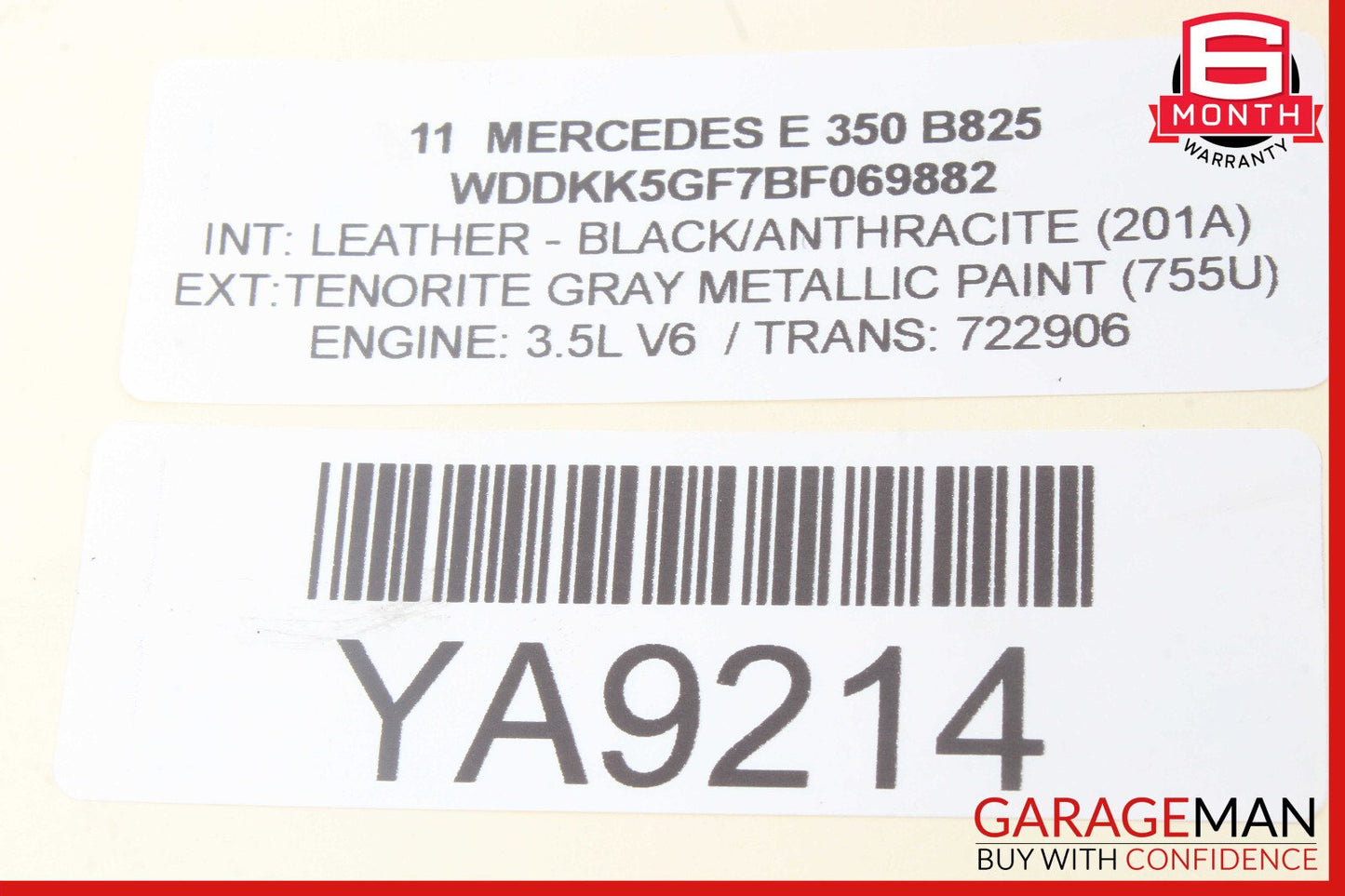 06-11 Mercedes W204 C300 E350 Engine Motor Coolant Water Pump Assembly OEM