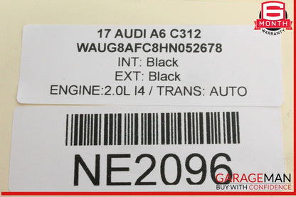 16-18 Audi A6 A7 Automatic Transmission Oil Cooler 4H0317021T OEM