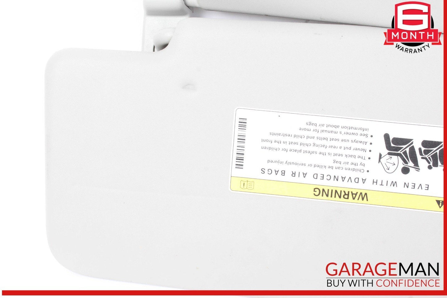 12-16 Mercedes X166 GL450 ML400 Sun Visor Sunvisor Right Passenger Side OEM