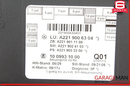 07-13 Mercedes W221 S550 Front Right Side Door Control Module 2219006304 OEM