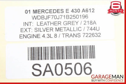 00-03 Mercedes W210 E430 Front Right Side Seat Adjustment Motor OEM