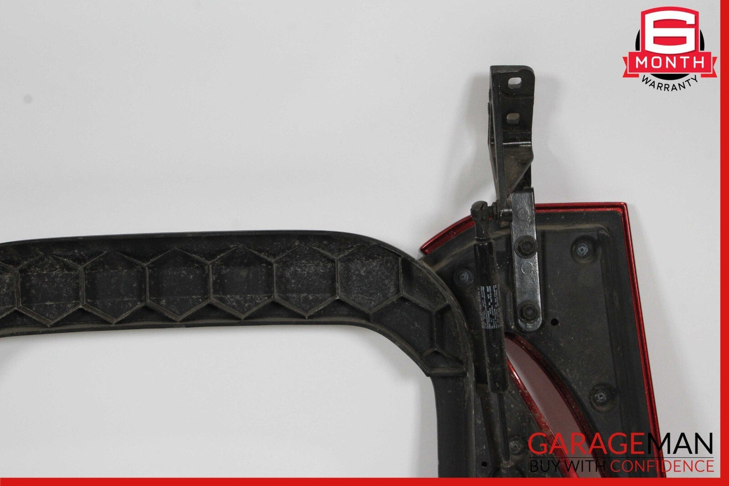 15-17 McLaren 650S Rear Trunk Lid Hatch Window Trim Panel Cover Red OEM