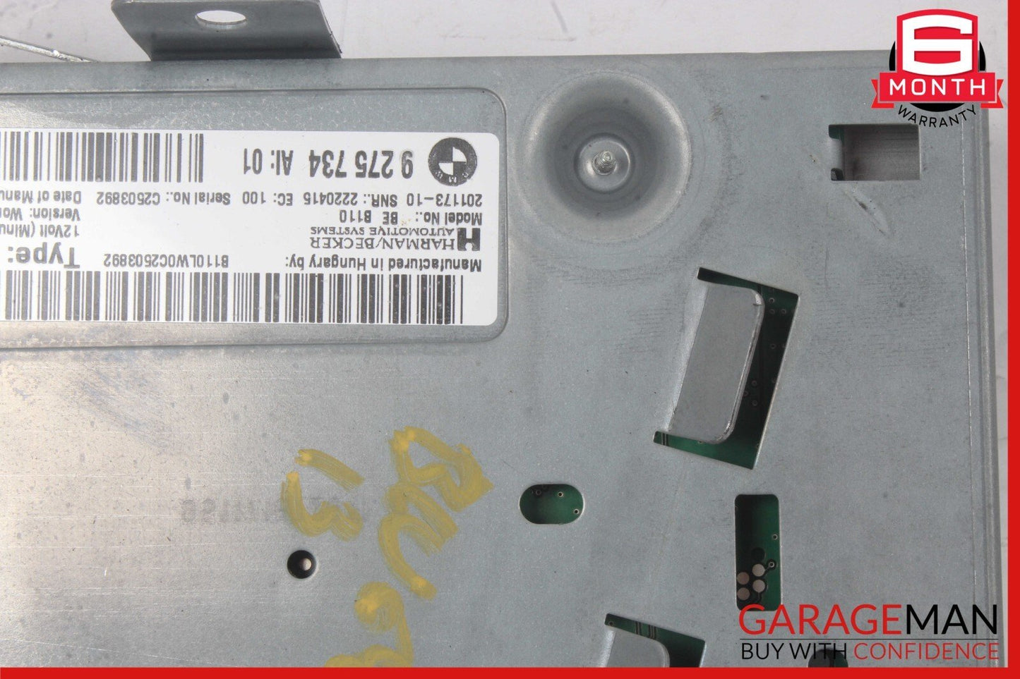 13-18 BMW 640i 650i M6 Hi-Fi Audio Amplifier Harman Becker 9275734 OEM
