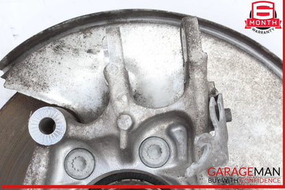 09-18 Audi Q5 A6 A7 Rear Right Wheel Spindle Knuckle Hub Bearing Brake Rotor