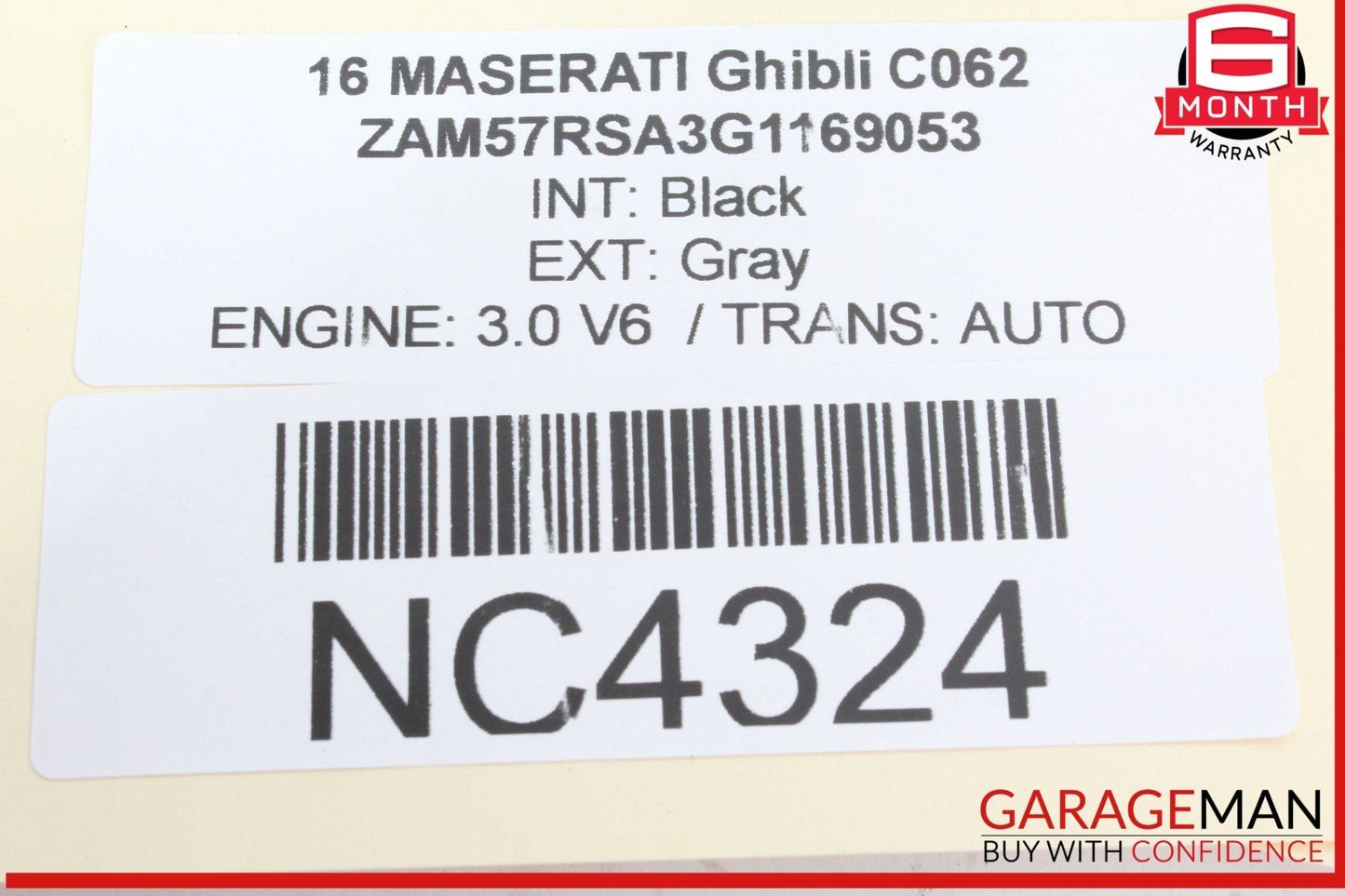 Maserati Unknown 670005454/ 670 00 54 54, 06700054540/ 067 00 05 45 40, 670035262/ 670 03 52 62, 670104207/ 670 10 42 07 OEM