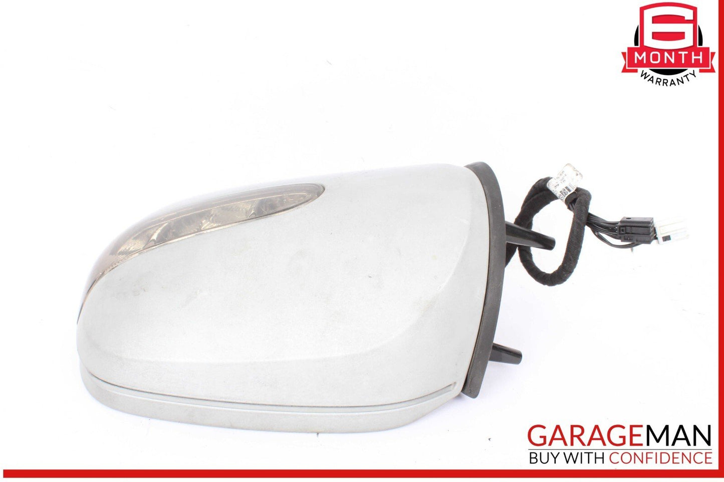 07-08 Mercedes X164 GL450 Front Left Driver Side Door Rear View Mirror Silver