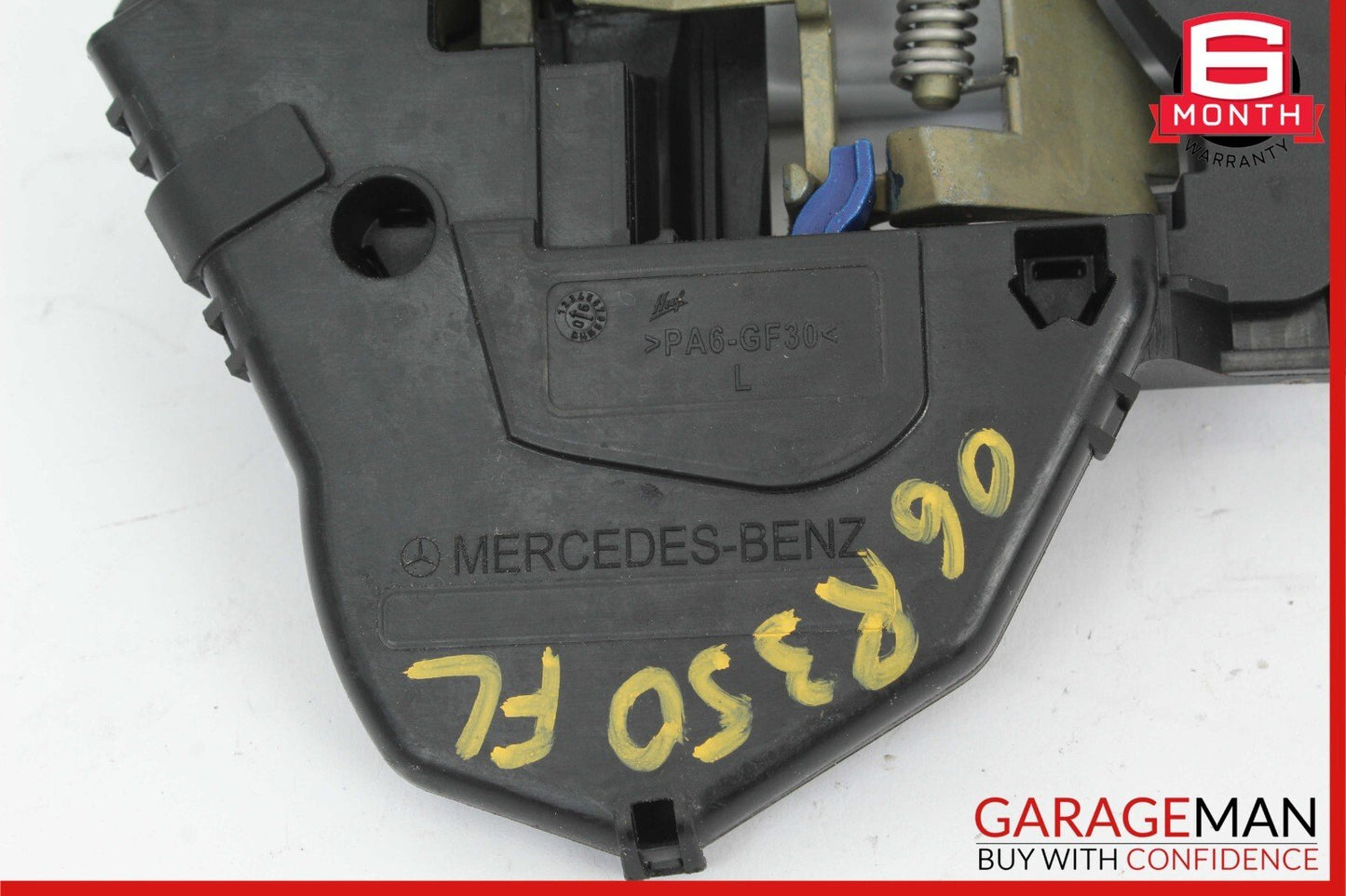 06-13 Mercedes W164 ML350 GL450 R350 Front Left Side Exterior Door Handle Silver