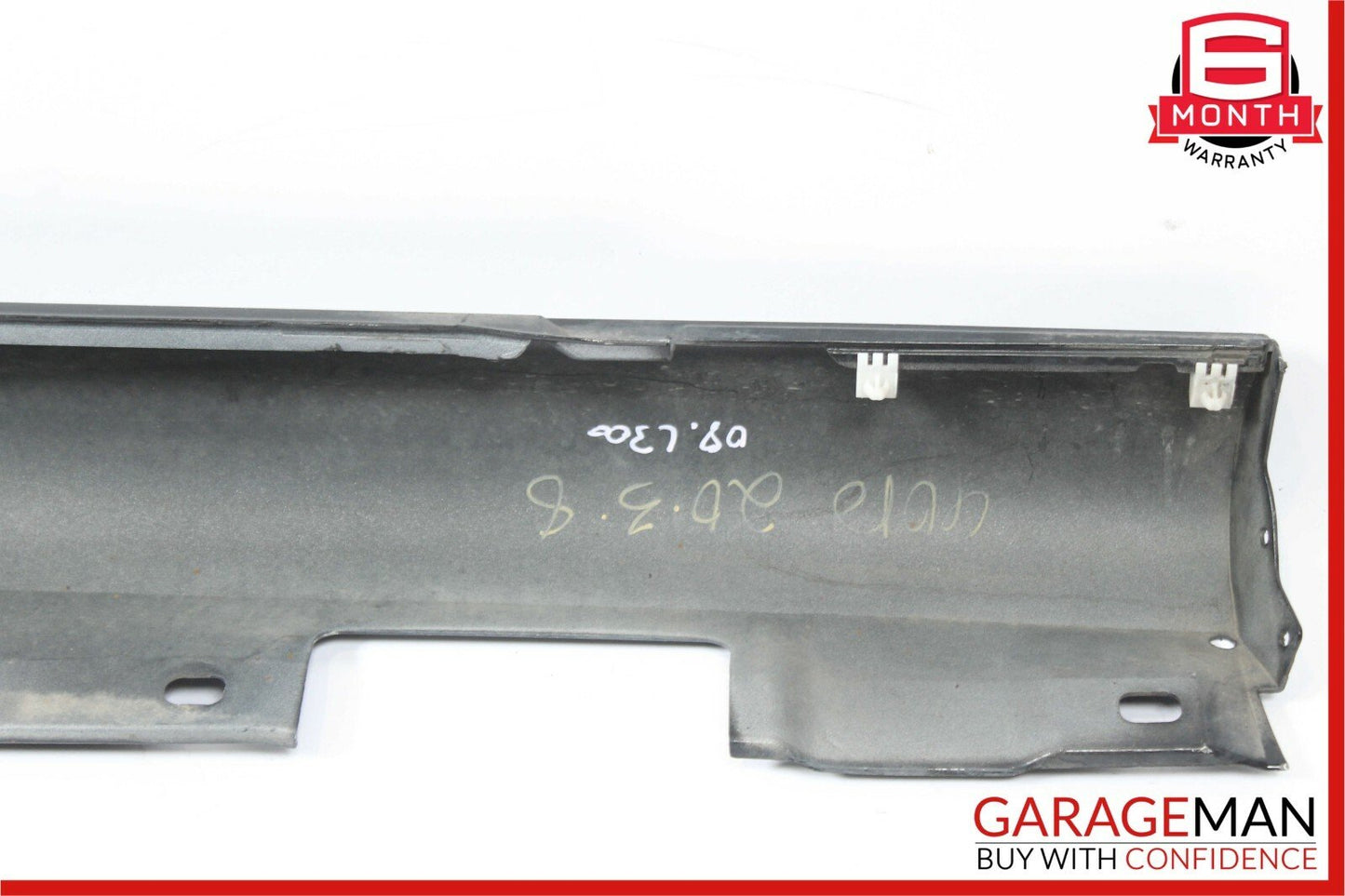 08-14 Mercedes W204 C280 AMG Sport Sedan Left Side Skirt Rocker Panel Black